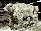 Lion Gate east wing lion