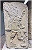 Winged genie orthostat