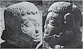 Statue head - W. Orthmann, 1971