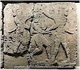 Gilgamesh and Enkidu are killing Humbaba - T. Bilgin, 2006