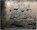 Sun God and Moon God on a lion (see detail below) - B. Bilgin, 2022