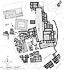Hitit period architectural plan - H. Koşay, 1966